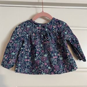 $10 ADD ON Baby Gap Peasant Blouse Floral H&M‎ Zara Old Navy Shirt Tee 12-18M